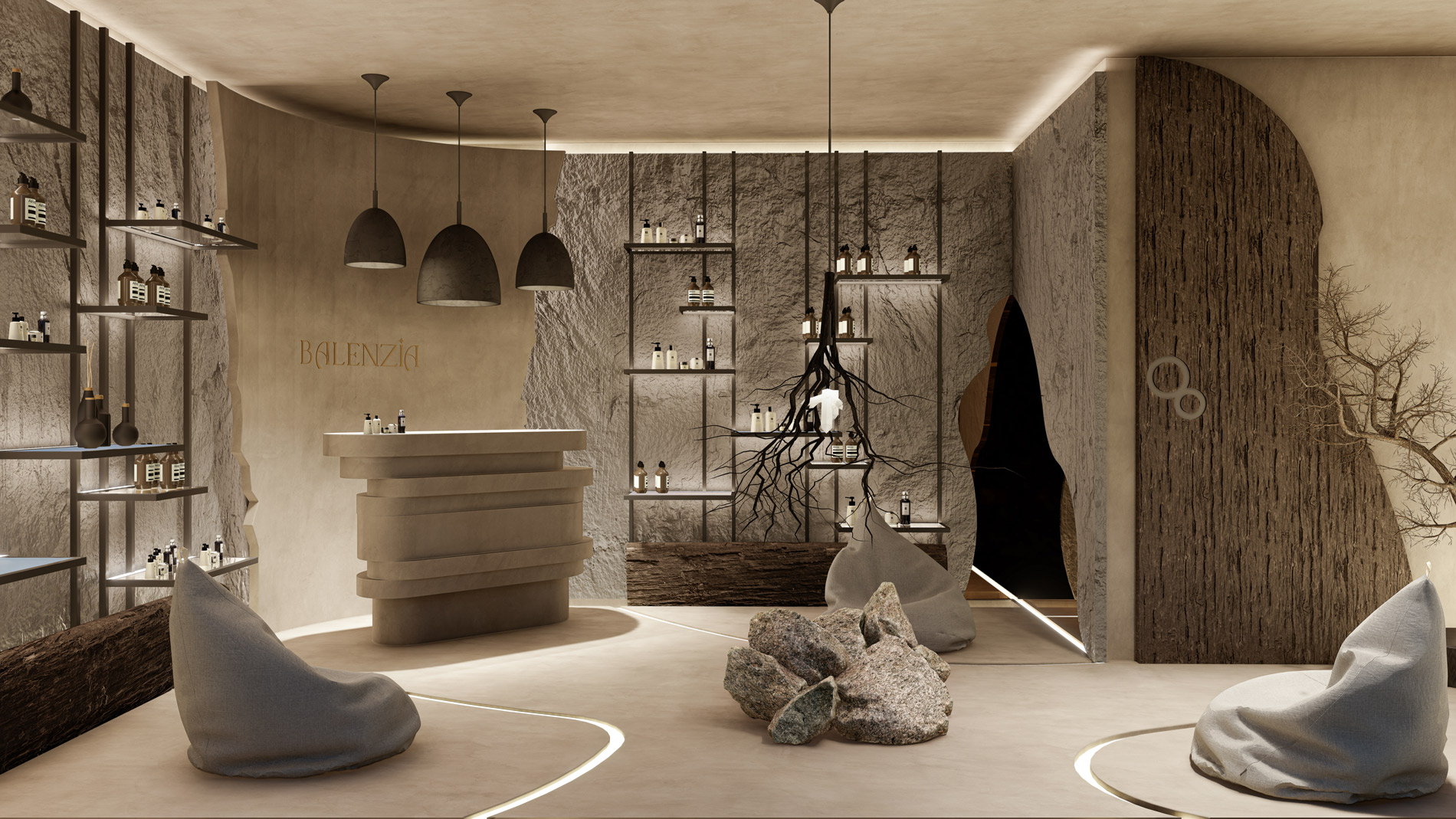 Perfumeria Balenzia interiorismo